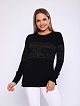 054BLK Джемпер трикотажный