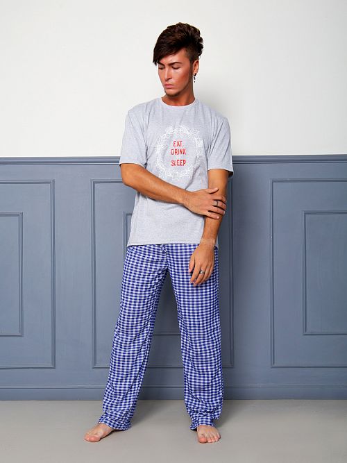 080BLU Костюм трикотажный