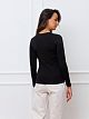 346BLK Лонгслив женский