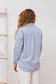 301-1BLU Рубашка женская