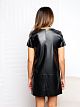 200BLW Платье из экокожи