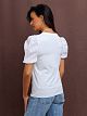 303WHT  Футболка женская трикотажная