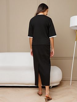 375BLK Костюм женский