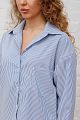 301-1BLU Рубашка женская