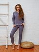 336-1GRY  Пижама трикотажная женская