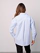 416BLU  Рубашка женская