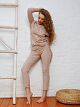 336-1BEG  Пижама трикотажная женская