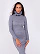 334GRY  Платье женское