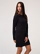 072-1BLK Платье трикотажное