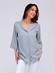 322GRY  Блуза женская