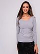 227GRY Лонгслив трикотажный