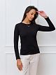 346BLK Лонгслив женский