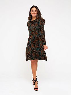 061-1GRN Платье трикотажное